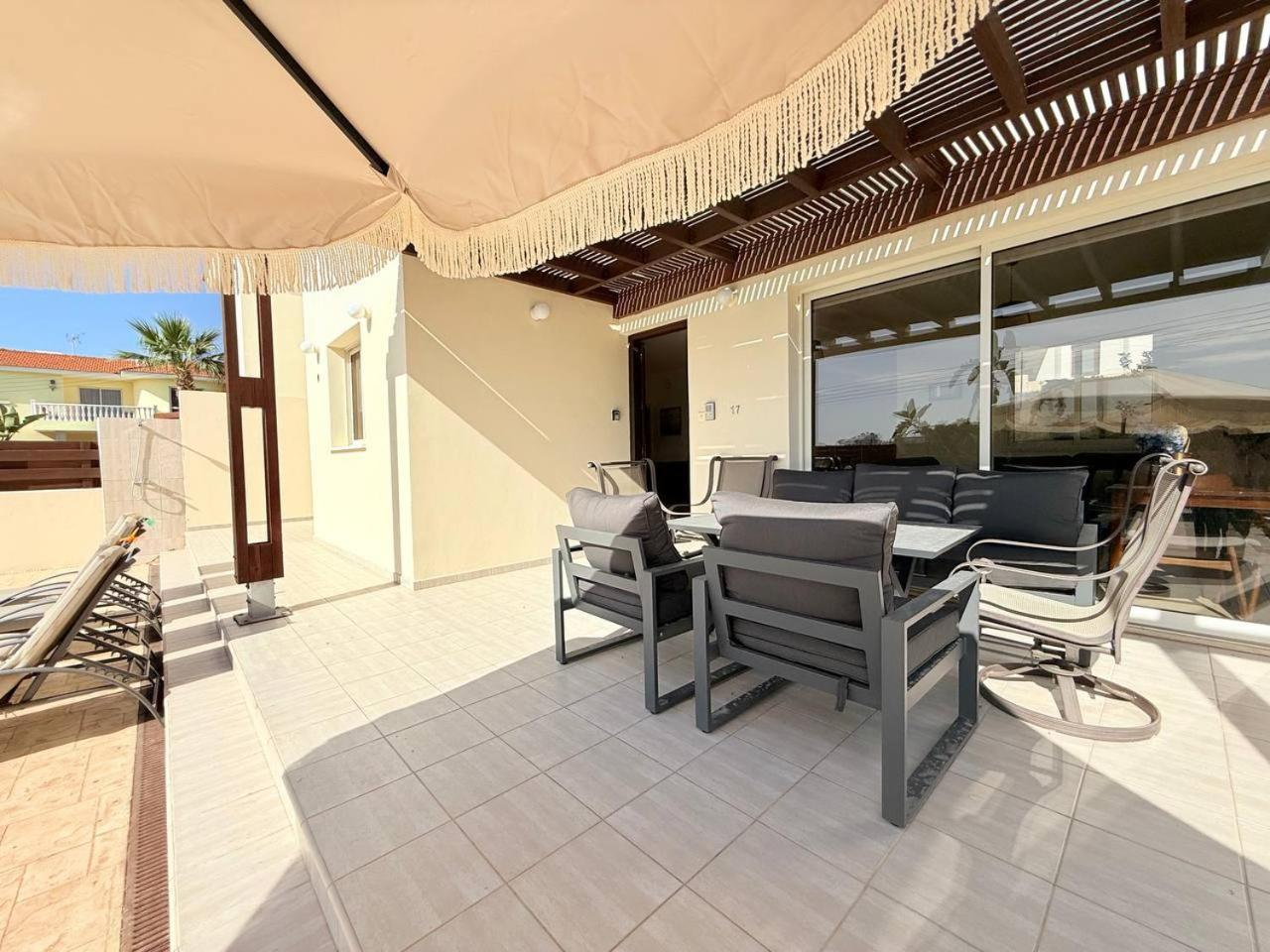 Atlantica 4 Bedroom Villa Near The Beach プロタラス エクステリア 写真