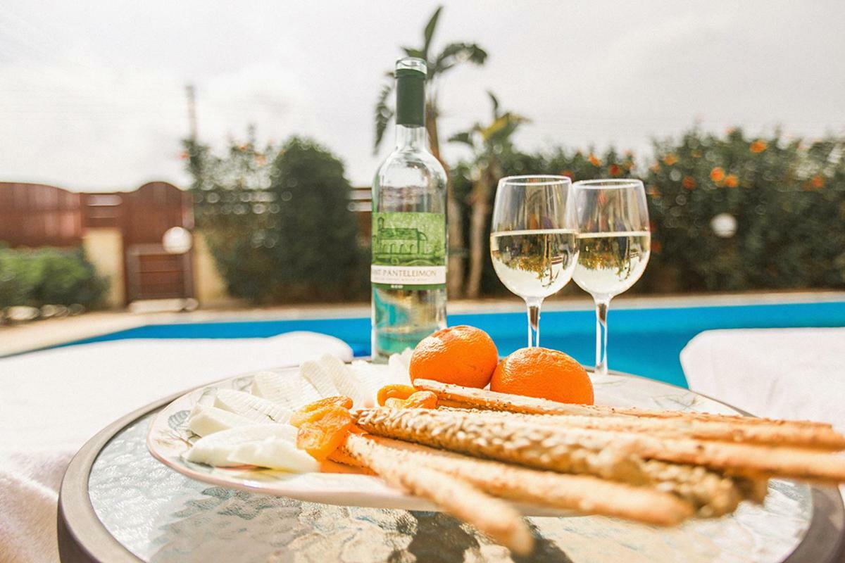 Atlantica 4 Bedroom Villa Near The Beach プロタラス エクステリア 写真